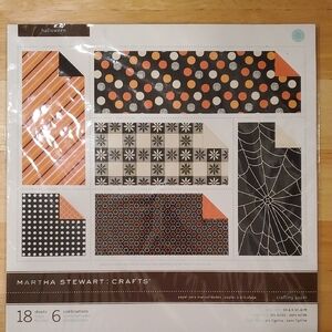 Martha Stewart Halloween Crafting Paper Set